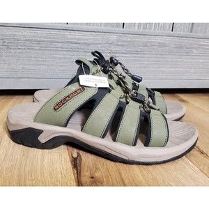 ROCKPORT Women's Byron Bungee Slide Sandals Ultra Comfort Shock Size 8.5